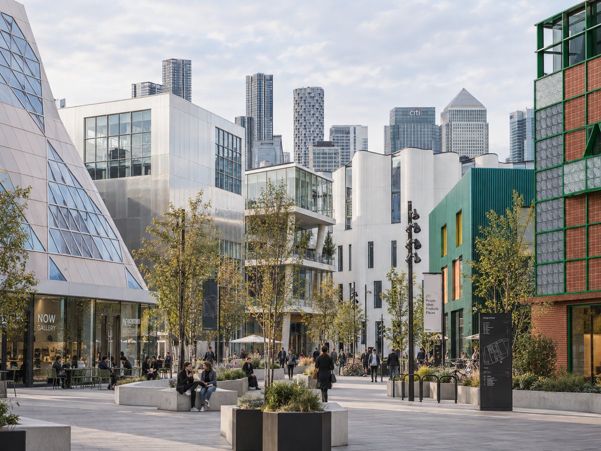 Design District building, Greenwich Peninsula